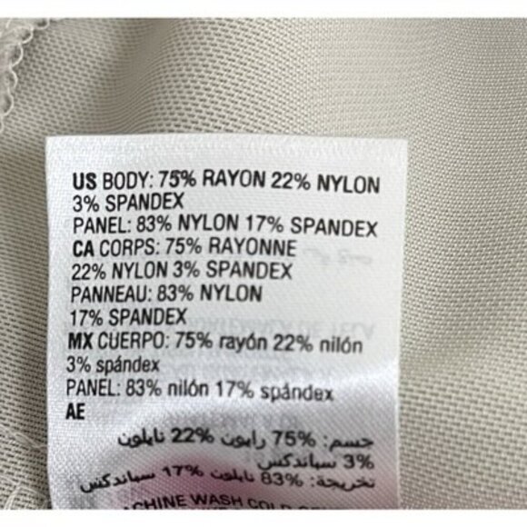 Jm Collection Stonewall Tummy Control Slim Leg Pants Plus Size 20WP Petite NWT - Picture 5 of 6